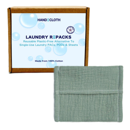 Laundry RePack: The Plastic-free Reusable Laundry Detergent Pack