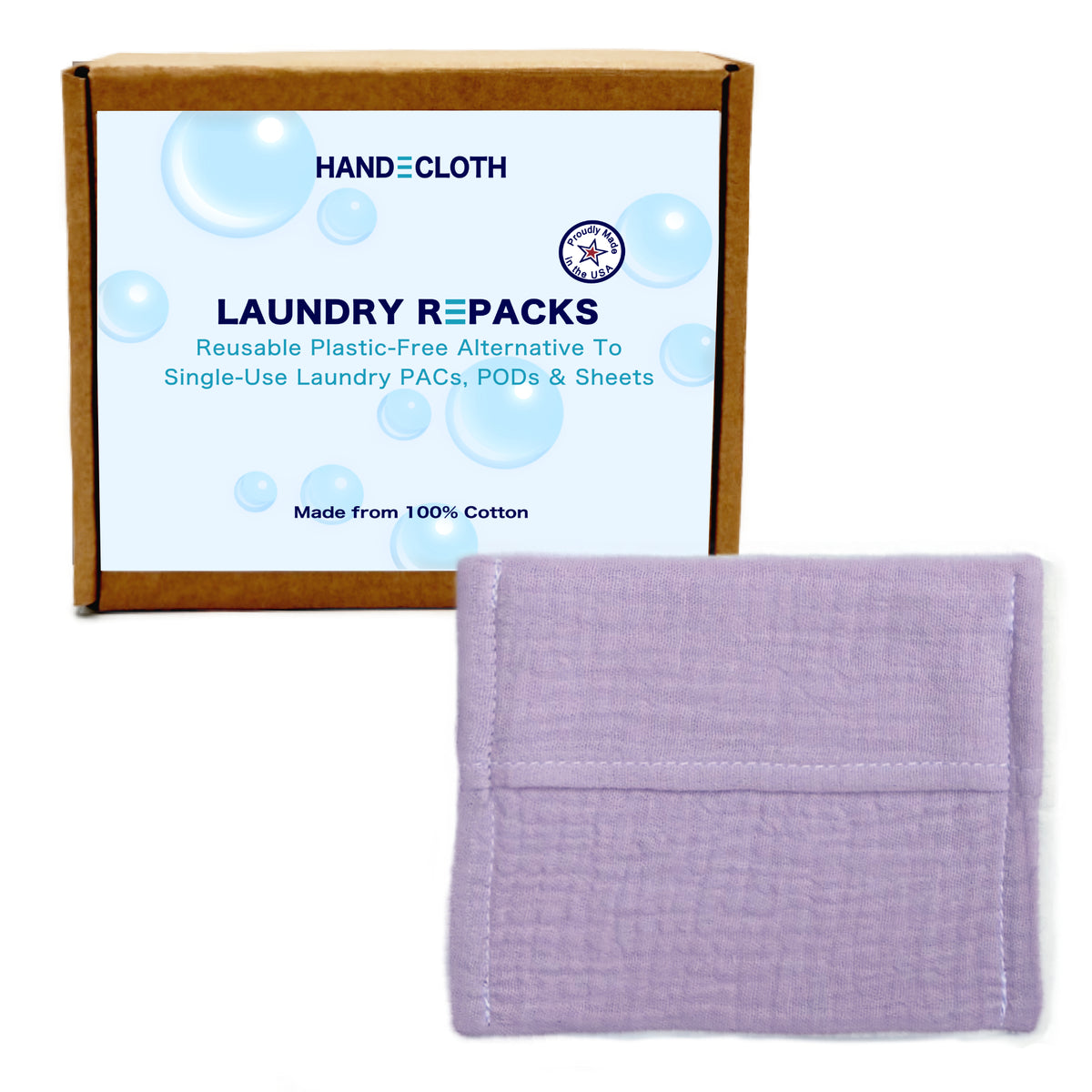 Laundry RePack: The Plastic-free Reusable Laundry Detergent Pack