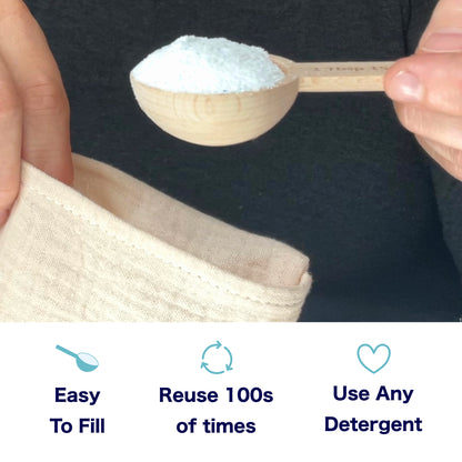Laundry RePack: The Plastic-free Reusable Laundry Detergent Pack