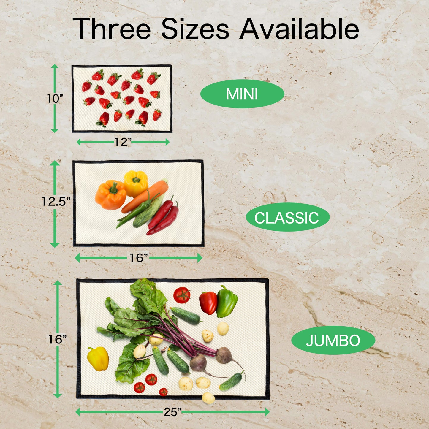 Produce Drying Mats